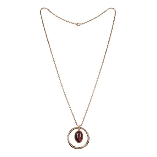 Фото Колье COFFE AGATE Elegia Fiore Luna LN5146 BR/G
