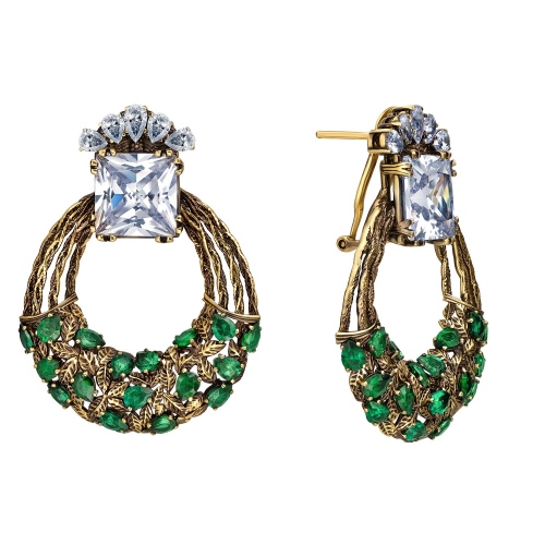 Фото Серьги ALLORO Fiore di Firenze OR7701 CRYSTAL