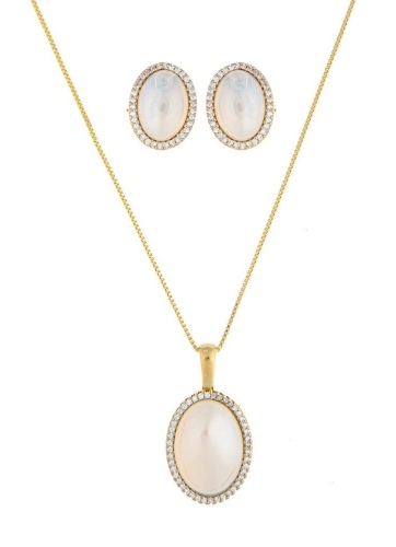 Фото Комплект Pearl Opaline Possebon S3527.1 BW/G