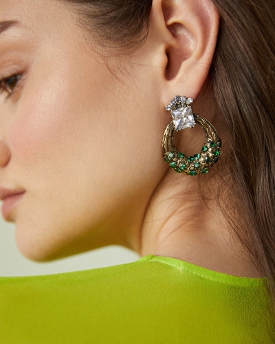 Фото Серьги ALLORO Fiore di Firenze OR7701 CRYSTAL