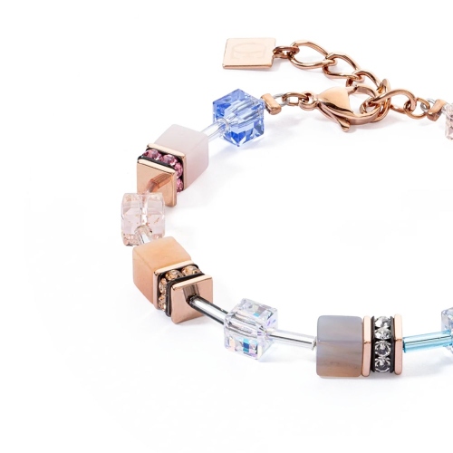 Фото Браслет Light blue-Beige Coeur de Lion 4905/30-0738