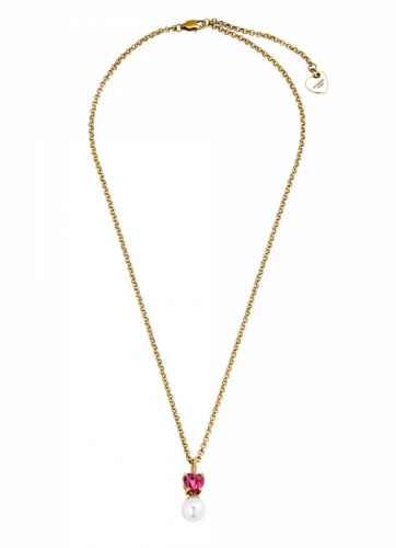 COLUME SG ROSE/WHITE PEARL   колье 480118