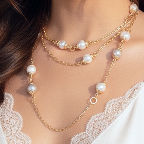 Колье Fiore Luna BG209004Q-001 G