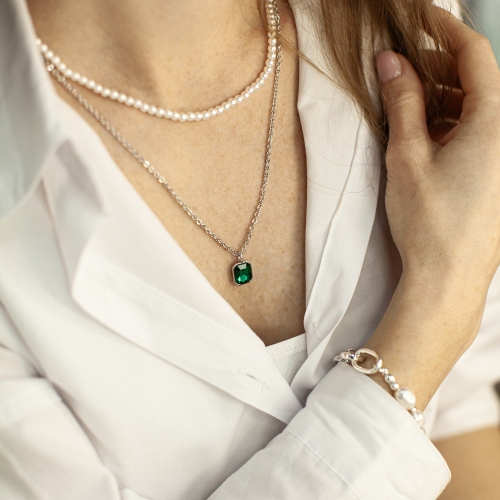 Фото Колье EMERALD Fiore Luna Classic Fiore Luna BCN08992-07