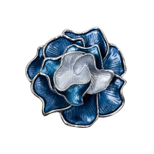 Фото Брошь Цветок Fiore Luna Classic XZ1154.23 BL/S