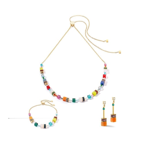 Фото Колье Multicolour Expressive Coeur de Lion 3035/10-1582