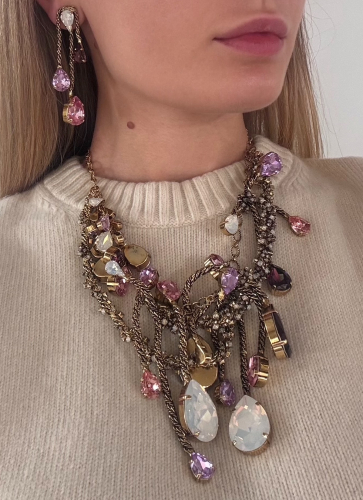 Фото Колье "Хромосомы" Claudio Canzian CC00205594 violet