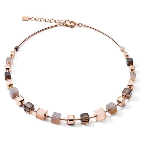 Фото Колье Rose Gold Brown Coeur de Lion 5059/10-1100
