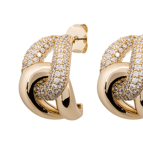 Серьги the weave gold Mason ABE28377-01 G