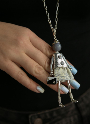 Фото Подвеска Miamelie кукла Стефани с сумкой