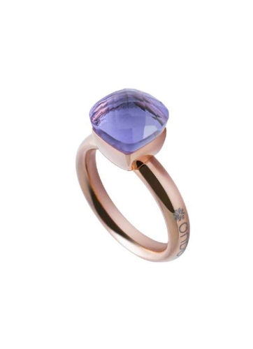 Фото Кольцо Firenze medium orchid 17.2 мм Qudo 611984 R/RG