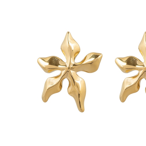 Серьги Цветок Fiore Luna AWE2712-G