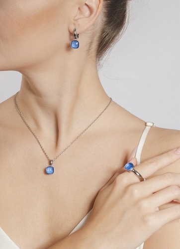 Фото Кольцо Firenze Qudo 611007 BL/S