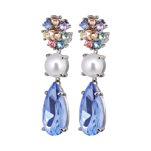 Серьги MISIA SS LIGHT BLUE_PASTEL