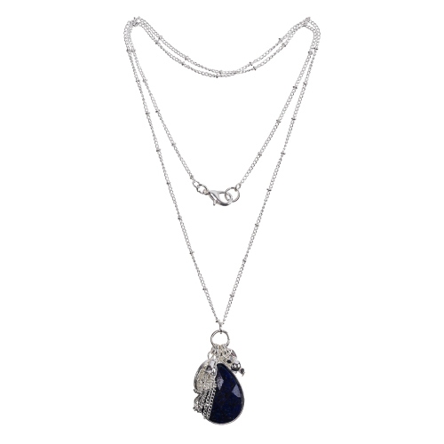 Фото Колье NATURAL LAPIS Elegia Fiore Luna LN5123 BL/S
