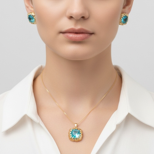 Комплект колье+серьги Fiore Luna SG209474E-002 G