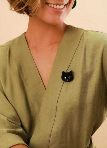 Фото Брошь Les Essentiels Le Chat Nature Bijoux 10-23881
