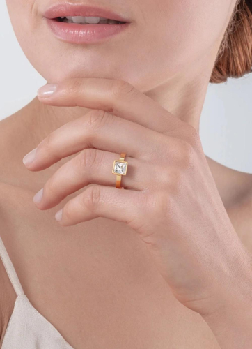 Фото Кольцо Kristall-Gold Coeur de Lion 0500/40-1816 56