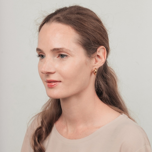 Серьги 18 Fiore Luna AWE2894-G-5-18mm