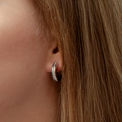 Серьги Crystal Fiore Luna A2409SW-E02.1 BW/S