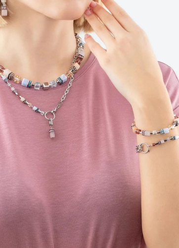 Фото Браслет Light blue-Beige Coeur de Lion 3039/30-0738