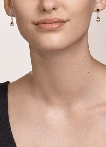 Фото Серьги Grey-Rose Gold Coeur de Lion 5049/21-1226