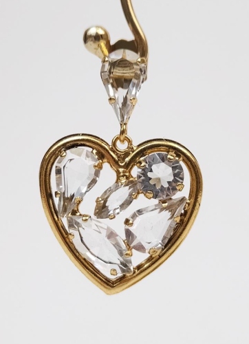 Фото Серьги Сердце Claudio Canzian CC00202772 gold