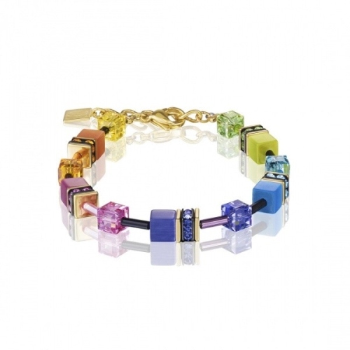 Фото Браслет Multicolour Rainbow Gold Coeur de Lion 2838/30-1573