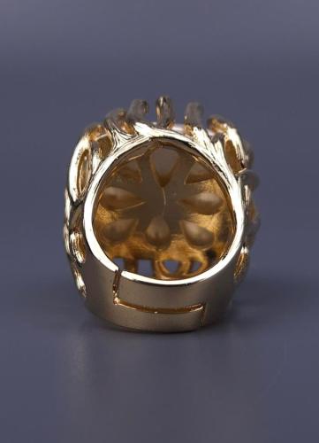 Фото Кольцо Madreperla MP02001030 gold/brown