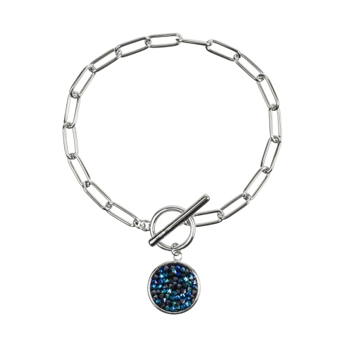 Фото Браслет BBL Kristal Fiore Luna C2009SW-B01.23 BL/S