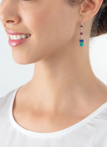 Фото Серьги Turquoise-Purple Coeur de Lion 2838/20-0608