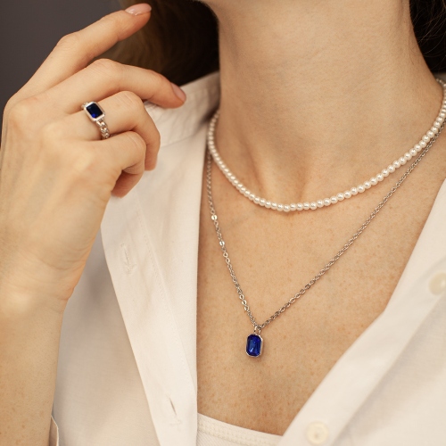 Фото Колье SAPPHIRE Fiore Luna Classic Fiore Luna BCN08992-06