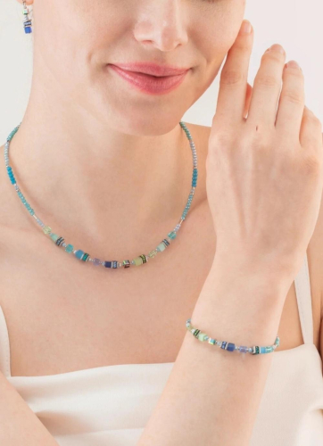 Фото Серьги Blue-Green Coeur de Lion 4562/21-0705