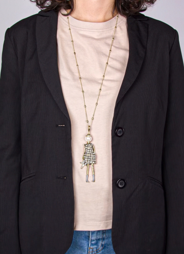 Фото Подвеска Miamelie, кукла Элоиза, MiA-2112-CL3828 золотистый