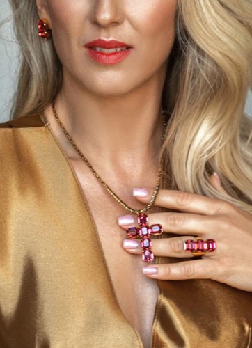 Фото Колье "Энигма" Claudio Canzian CC00205613 pink