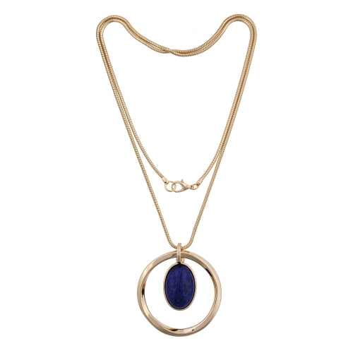 Фото Колье NATURAL LAPIS Elegia Fiore Luna LN5133 BL/RG