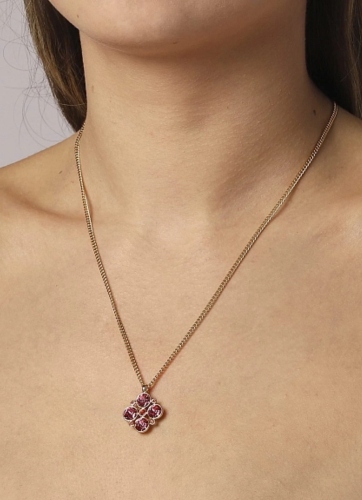 MAUDE колье fruit/gold 361024