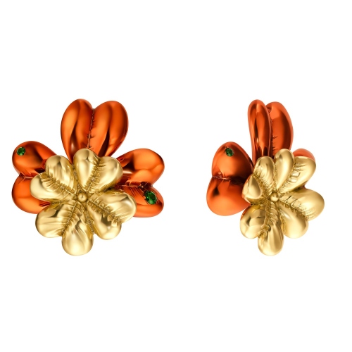 Фото Серьги FORTUNA Fiore di Firenze OR6450 ARANCIA