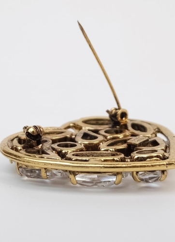 Фото Брошь Сердце Claudio Canzian CC00211156 gold