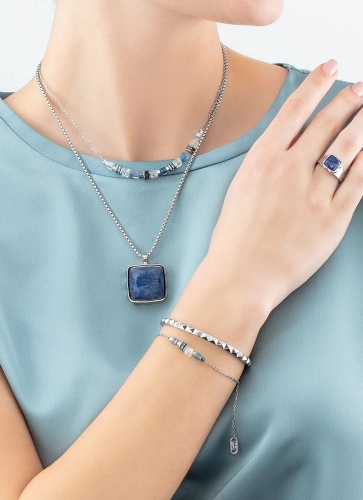 Фото Колье Blue-Silver Coeur de Lion 1200/10-0717