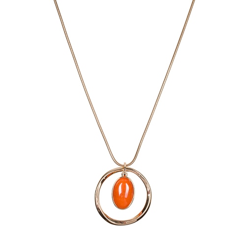 Фото Колье ORANGE OPAL Elegia Fiore Luna LN5140 R/G