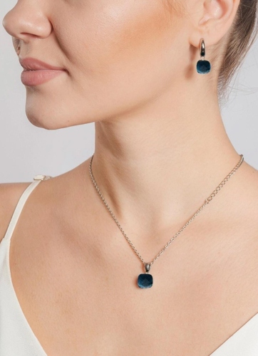 Фото Колье Firenze Qudo 400024.1 BL/S