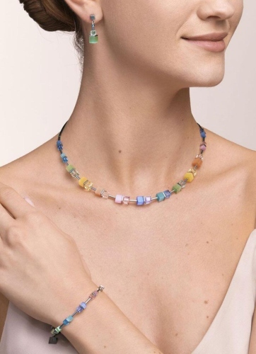 Фото Серьги Multicolor Pastel Coeur de Lion 5020/21-1522