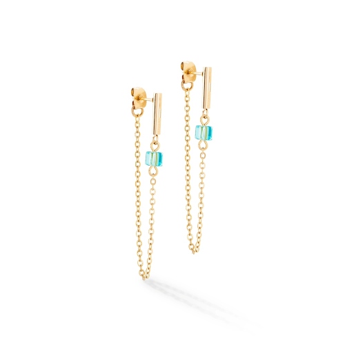 Фото Серьги Multicolour Gold Coeur de Lion 5076/21-1516