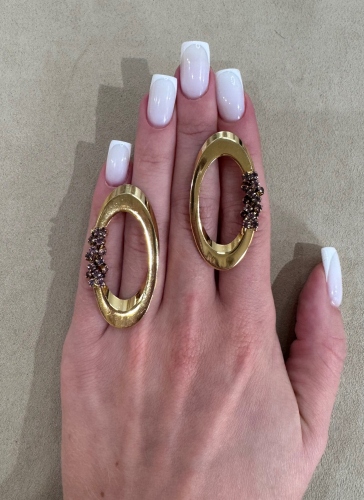 Фото Серьги Claudio Canzian CC00202824 violet