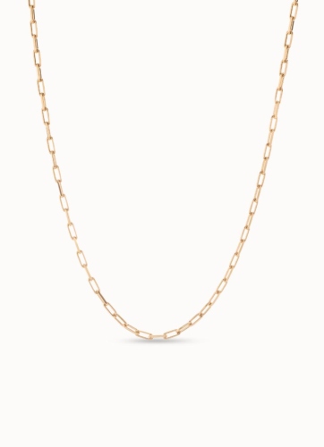 Фото Ожерелье Chain 8 с золотом UNOde50 COL1607ORO0000U