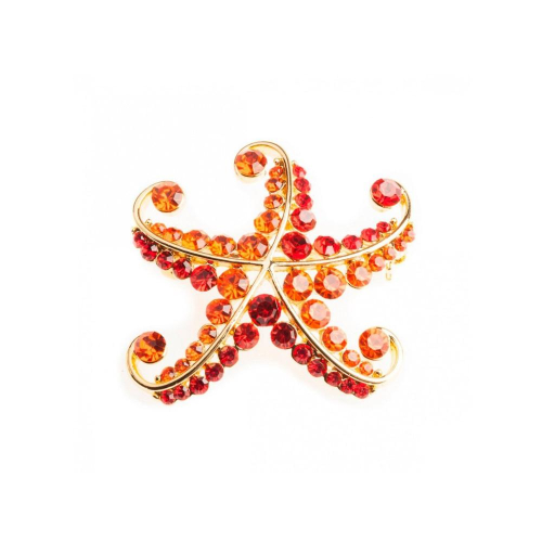 Брошь Морская звезда