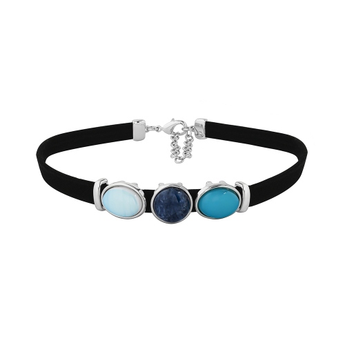 Фото Колье madre azul/pearl sodalite/opaline Possebon B0207.20.22.25 BL/BW/S