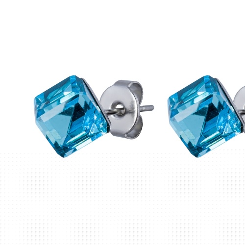 Фото Пусеты Aquamarine Fiore Luna Classic SWE2127/2 A S
