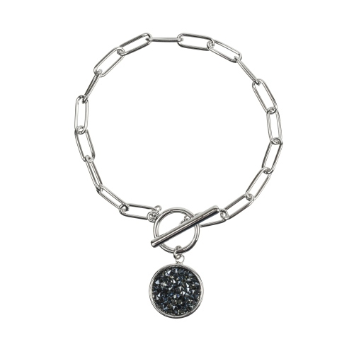 Фото Браслет SSHA Kristal Fiore Luna C2009SW-B01.15 BR/S
